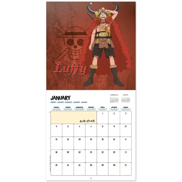 ONE PIECE CALENDAR 2027