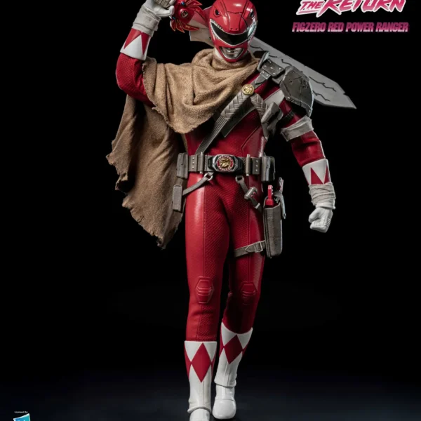 MIGHTY MORPHIN POWER RANGERS THE RETURN RED POWER RANGER 1/6 ACTION FIGURE