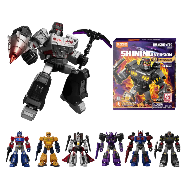 115007__14d8eee4 TRANSFORMERS SHATTERED UNIVERSE SHINING VERSION 03 BLIND BOX (6) - immagine 1
