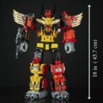Transformers Power of the Primes Combiner Action Figure Predaking 45 cm - immagine 3