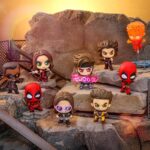 Deadpool & Wolverine Cosbi Mini Figures 9 cm Series 2 Blind Box Display (8) - immagine 2