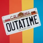BACK TO THE FUTURE - LICENSE PLATE OFFICIAL REPLICA - immagine 2