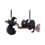 CURSE & CLAW HANGING ORNAMENTS SET (2)