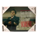 SCARFACE SAY HELLO 40x30 CM GLASS POSTER