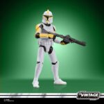 Star Wars Episode II Vintage Collection Action Figure Clone Trooper Commander 10 cm - immagine 5