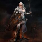 The Girl Under Wolf's Ward Action Figure 1/6 Alina (Silver) 30 cm - immagine 2