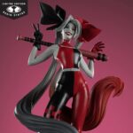 DC Direct Harley Quinn: Red, White & Black Statue 1/10 Harley Quinn by Alex Garner 21 cm - immagine 6