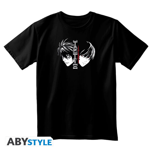 DEATH NOTE - Tshirt unisex black - L & Light Taglia: Small