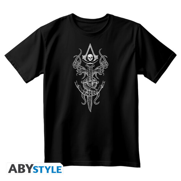 ASSASSIN'S CREED - Tshirt unisex black - Black Flag Taglia: Extra Large