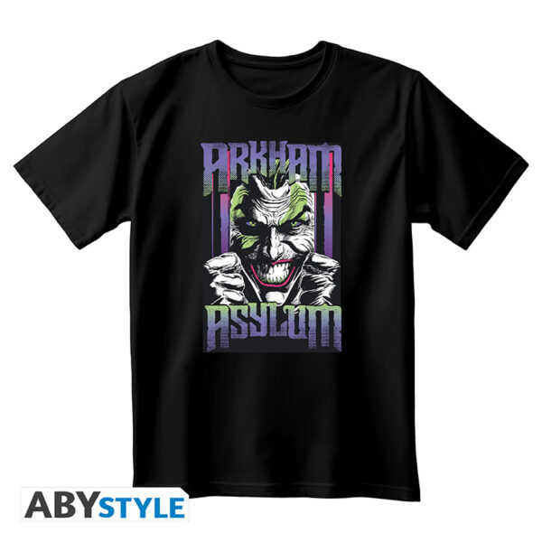 DC COMICS - Tshirt unisex black - Joker Taglia: Large
