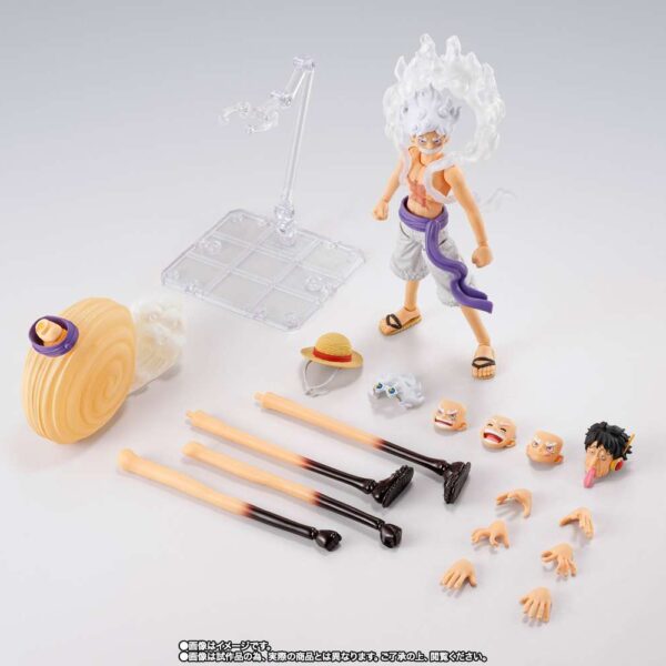 AF One Piece SHF Monkey D.Luffy Gear5 Future Island 15cm