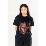 DC Comics T-Shirt Harley Quinn Acid Wash Xoxo - immagine 3