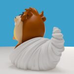 Looney Tunes Tubbz Mini PVC Figure Taz Tasmanian Devil 5 cm - immagine 5