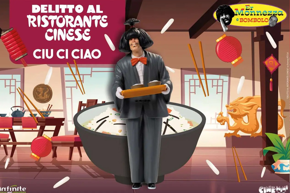 INF109683 -- 000 (35418) Ciu Ci Ciao Delitto Al Ristorante Ciniese Cine-mini Pvc - immagine 1