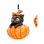 PUMPKIN & PATCH HANGING ORNAMENTS SET (2) - immagine 3
