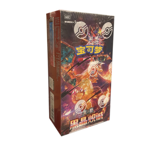 Pokemon Cristallo Scuro Fiamma CSV5C Scatola Booster Slim in cinese semplificato