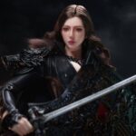 The Girl Under Wolf's Ward Action Figure 1/6 Eleanor (Black) 30 cm - immagine 5