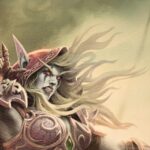 World of Warcraft Art Print Sylvanas vs Anduin Wrynn Limited Edition 42 x 30 cm - immagine 5