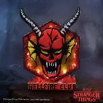 STRANGER THINGS HELLFIRE CLUB USB LAMP
