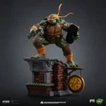 TEENAGE MUTANT NINJA TURTLES MICHELANGELO UNLEASHED 1/10 STATUE - immagine 2