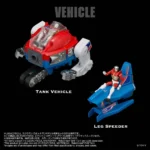LEGACYSOUL MICROMAN ROBOTMAN F-DRILL TANK SET - immagine 2