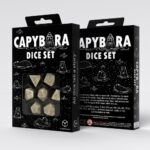 Capybara Dice Set of 7 Sleepie - immagine 2