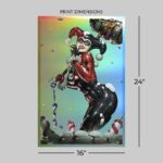 DC Comics Fine Art Print Harley Quinn (Exclusive Edition) 41 x 61 cm - unframed - immagine 3