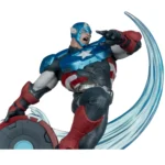 MARVEL RIVALS COLLECTION 1:10TH WV1  CAPTAIN AMERICA - immagine 3