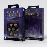 Call of Cthulhu 7th Edition Dice Set of 7 Blue-green & Gold - immagine 2