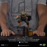 Teenage Mutant Ninja Turtles Art Scale Statue 1/10 Michelangelo Unleashed 24 cm - immagine 2