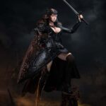 The Girl Under Wolf's Ward Action Figure 1/6 Eleanor (Black) 30 cm - immagine 3