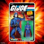 G.I. JOE WV 06 MOVIE COBRA COMMANDER BLACK CAPE REACTION+ FIGURE - immagine 2
