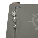 Enhance Tabletop Accessories Roll on a Scroll Dice and Rolling Mat Silver - immagine 3