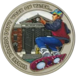BACK TO THE FUTURE HOVERBOARD COMMEMORATIVE COIN - immagine 5