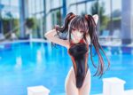 Date A Live Swimsuit Silhouette PVC Figure 1/7 Kurumi Tokisaki Swimwear Ver. 24 cm - immagine 6
