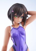 Arms Note PVC Figure 1/7 Buchou-chan of the Swimming Club Purple Swimsuit Ver. 22 cm - immagine 3