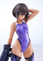 Arms Note PVC Figure 1/7 Buchou-chan of the Swimming Club Purple Swimsuit Ver. 22 cm - immagine 5