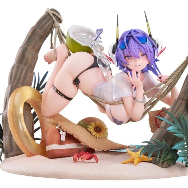 Original Character PVC Figure 1/6 Bright Summer Barbera·Red illustration by DaiblosCore 14 cm