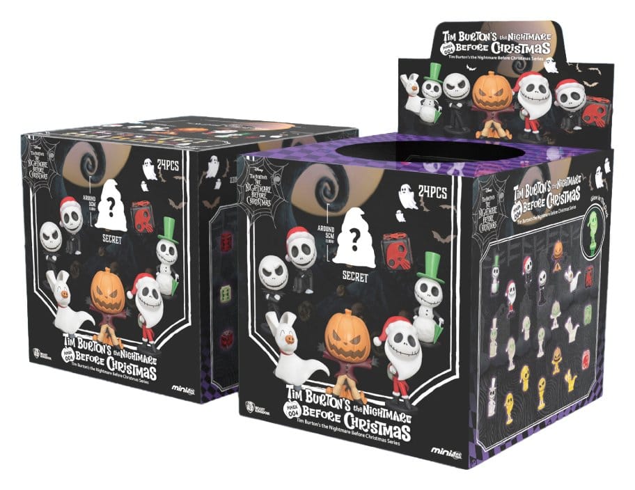 x_bkdmmea-004 The Nightmare Before Christmas Mini Figures Assortment (24) - immagine 1