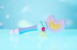 Magical Sisters Lulutto Lilly Proplica Replica Moontoneoneon & GlassHeart DreamPact Set 25 cm - immagine 4
