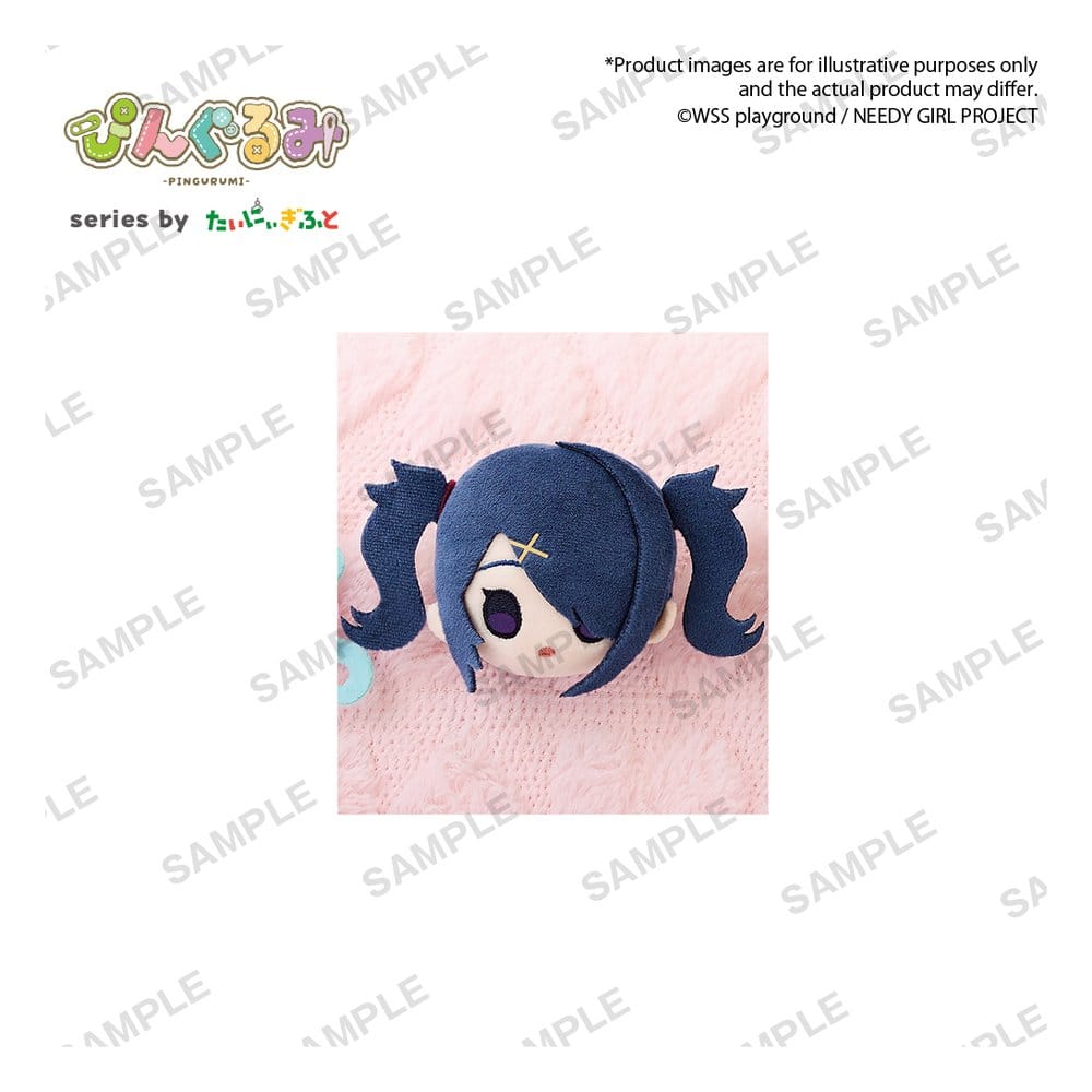 x_buro45690 Needy Girl Overdose Pingurumi Mini Figure Ame-chan 8 cm - immagine 1