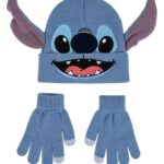 Lilo & Stitch Beanie & Gloves 2-Set Stitch