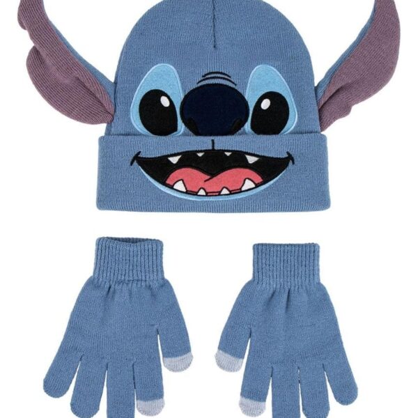 Lilo & Stitch Beanie & Gloves 2-Set Stitch
