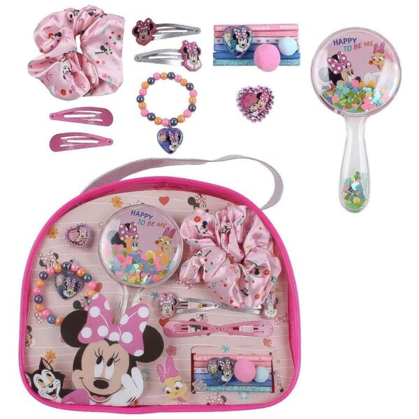 Disney Beauty Set Toiletry Bag Accessories Minnie Mouse