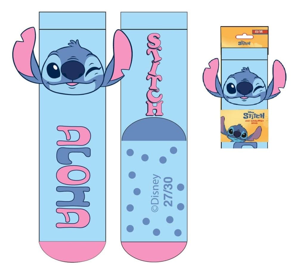 x_cer2900003660 Lilo & Stitch Cozy Anti-Slip Socks Stitch 27-34 - immagine 1