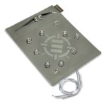 Enhance Tabletop Accessories Roll on a Scroll Dice and Rolling Mat Silver