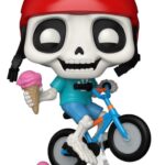 Funko Legacy POP! Icons Vinyl Figure Bike Rider Skully 9 cm