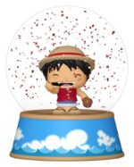 One Piece Mini Figures Glitter Globes PDQ 5 cm Display (12) - immagine 5