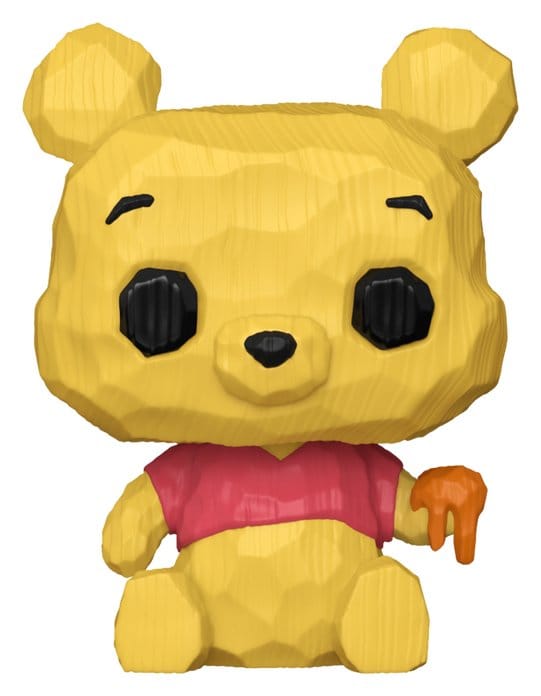 x_fk93221 Winnie the Pooh POP! Animation Vinyl Figure Pooh (Whittled) 9 cm - immagine 1