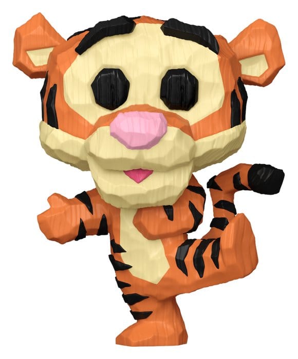 x_fk93222 Winnie the Pooh POP! Animation Vinyl Figure Tigger (Whittled) 9 cm - immagine 1